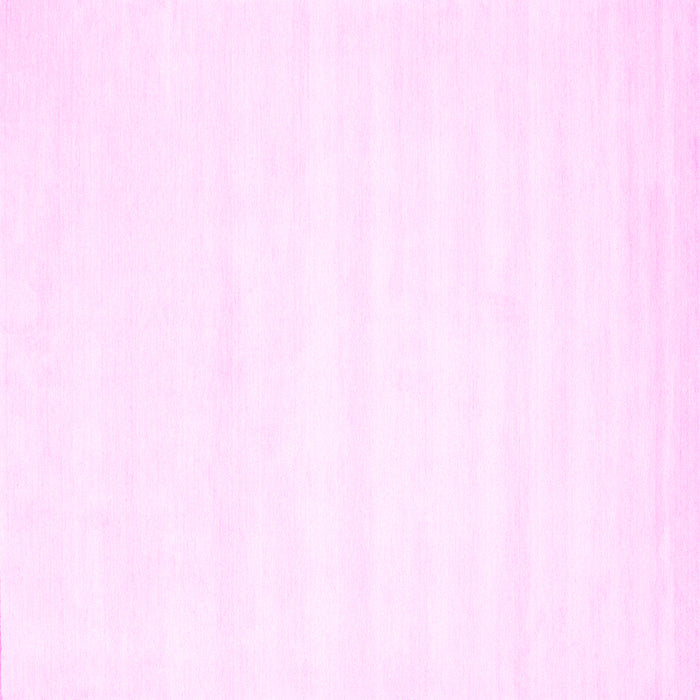 Square Solid Pink Modern Rug, con73pnk