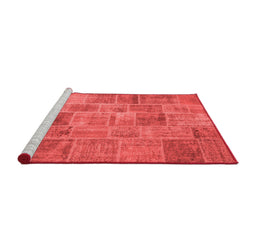 Transitional Red Washable Rugs