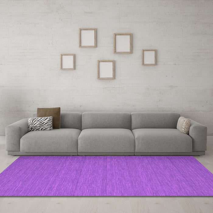 Machine Washable Abstract Pink Contemporary Rug in a Living Room, wshcon741pnk