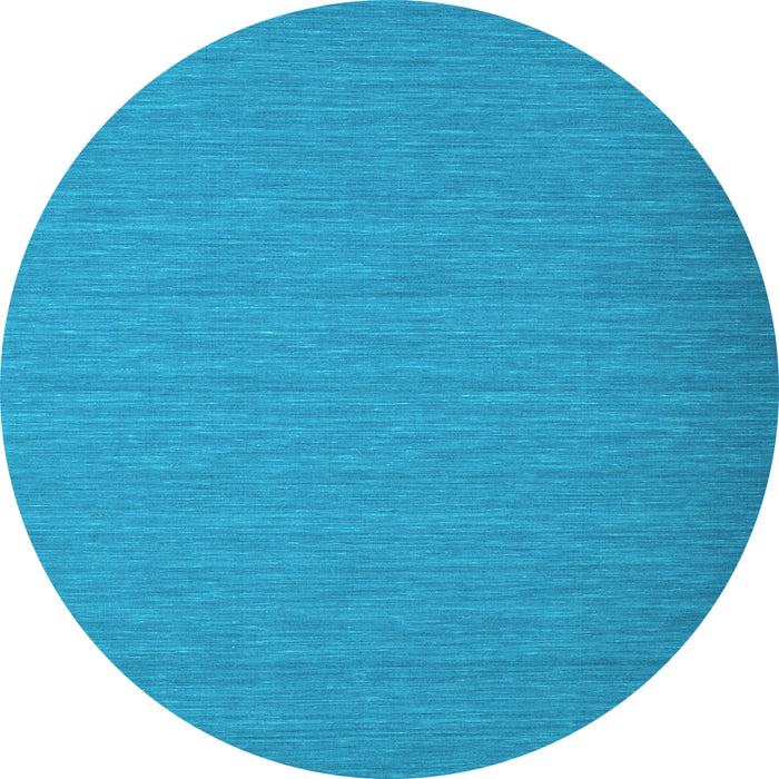 Round Machine Washable Abstract Light Blue Contemporary Rug, wshcon741lblu