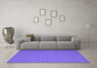 Machine Washable Abstract Purple Contemporary Area Rugs in a Living Room, wshcon741pur