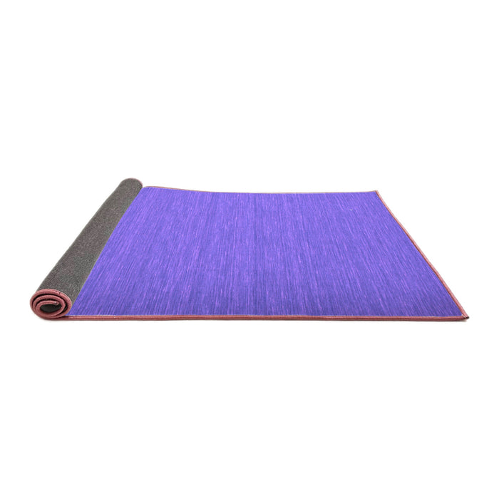 Sideview of Abstract Purple Contemporary Rug, con741pur