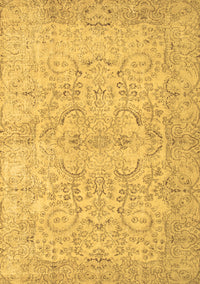 Abstract Brown Contemporary Rug, con742brn