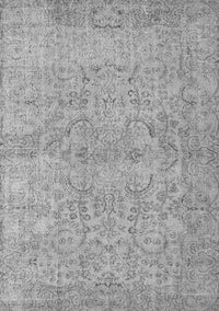 Abstract Gray Contemporary Rug, con742gry