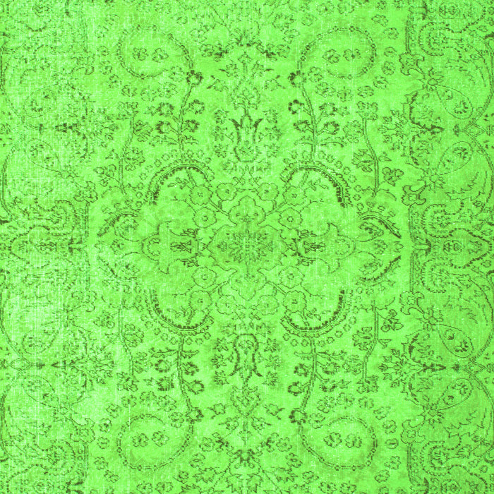 Abstract Green Contemporary Rug, con742grn