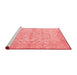 Contemporary Red Washable Rugs