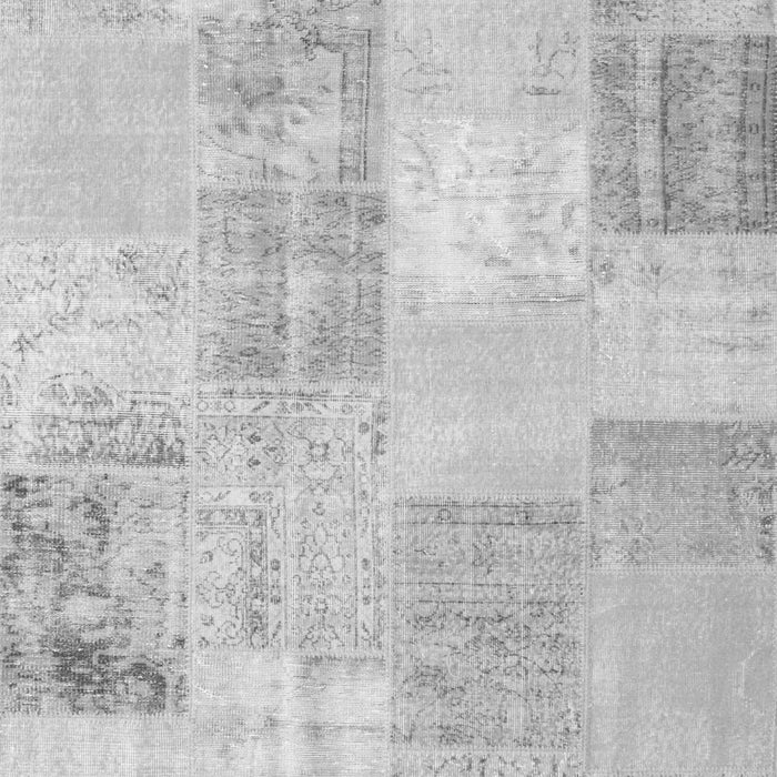 Patchwork Gray Transitional Rug, con743gry