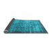 Sideview of Persian Light Blue Bohemian Rug, con744lblu