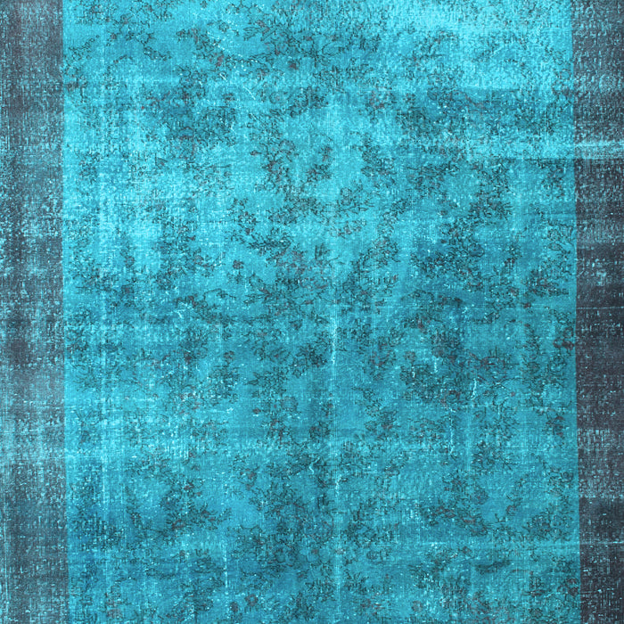 Machine Washable Persian Light Blue Bohemian Rug, wshcon744lblu