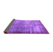 Sideview of Persian Purple Bohemian Rug, con744pur