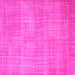 Square Machine Washable Abstract Pink Contemporary Rug, wshcon745pnk