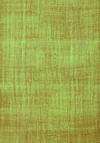 Abstract Green Contemporary Rug, con745grn