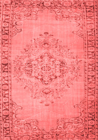 Abstract Red Contemporary Rug, con746red