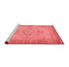 Contemporary Red Washable Rugs