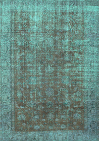 Persian Turquoise Bohemian Rug, con747turq