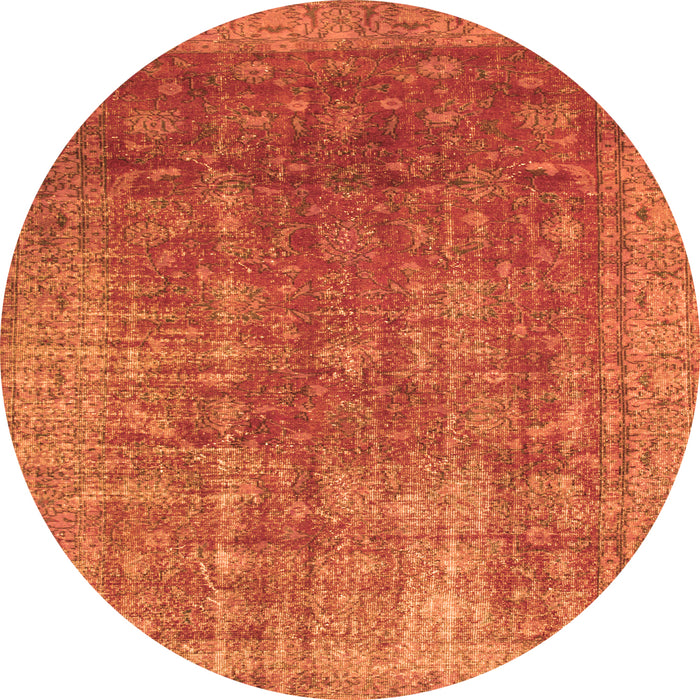 Machine Washable Persian Orange Bohemian Area Rugs, wshcon747org