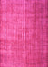 Abstract Pink Contemporary Rug, con748pnk