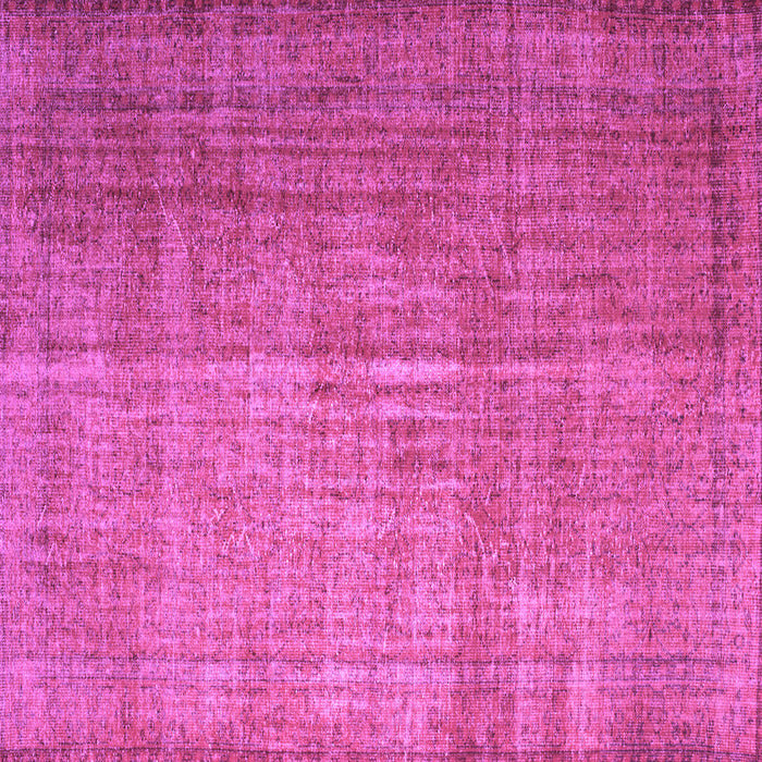 Square Machine Washable Abstract Purple Contemporary Area Rugs, wshcon748pur
