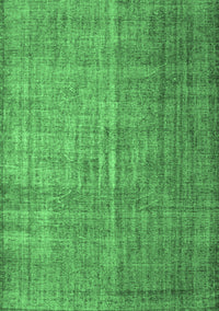 Abstract Emerald Green Contemporary Rug, con748emgrn