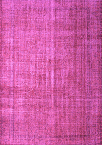 Abstract Purple Contemporary Rug, con748pur