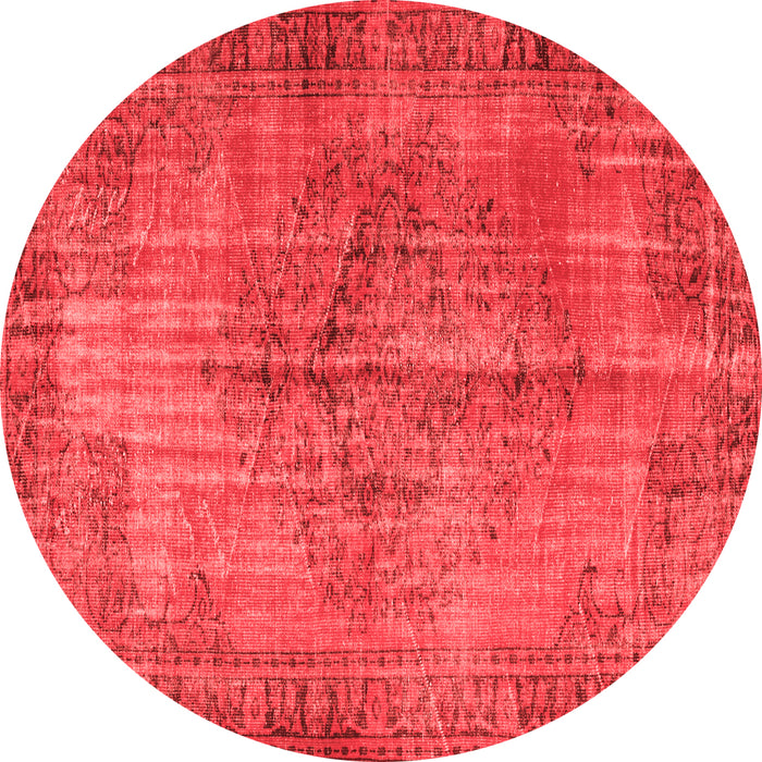 Machine Washable Abstract Red Contemporary Rug, wshcon749red