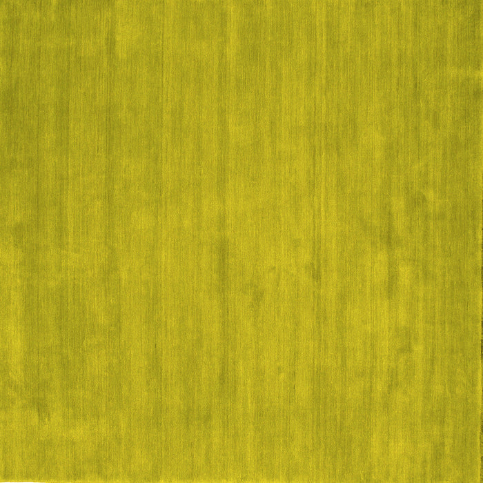 Square Abstract Yellow Contemporary Rug, con74yw