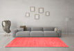 Contemporary Red Washable Rugs