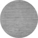 Machine Washable Abstract Gray Contemporary Rug, wshcon74gry