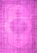 Abstract Pink Contemporary Rug, con750pnk