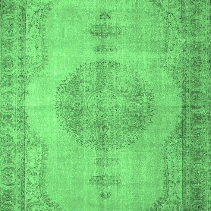 Abstract Emerald Green Contemporary Rug, con750emgrn