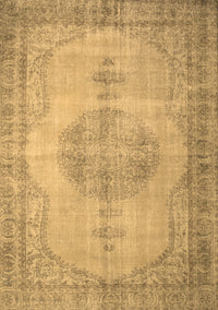 Abstract Brown Contemporary Rug, con750brn