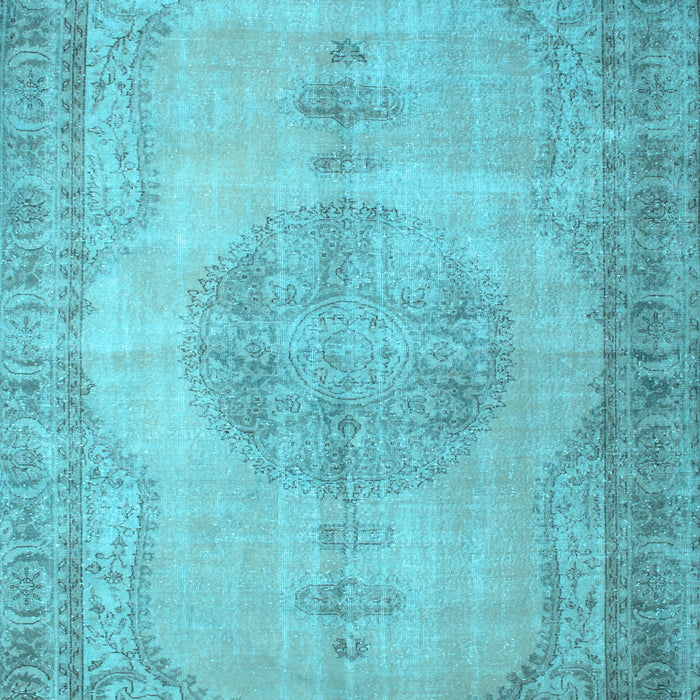 Machine Washable Abstract Light Blue Contemporary Rug, wshcon750lblu