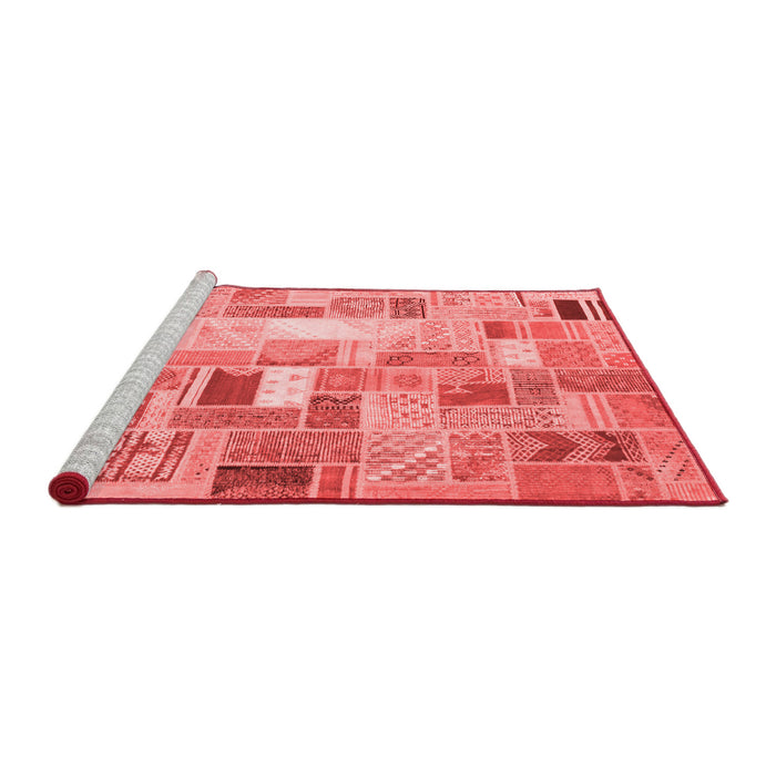 Contemporary Red Washable Rugs