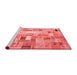 Contemporary Red Washable Rugs