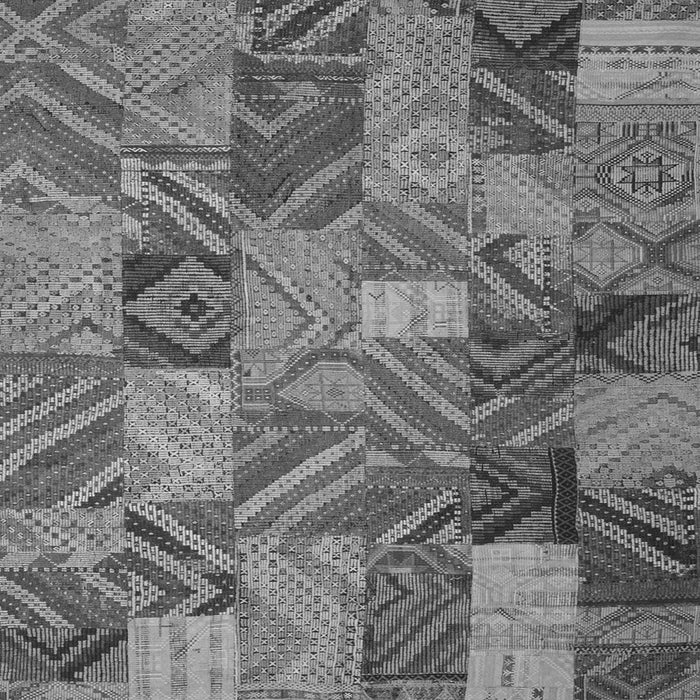 Round Machine Washable Abstract Gray Contemporary Rug, wshcon752gry