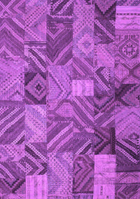 Abstract Purple Contemporary Rug, con752pur