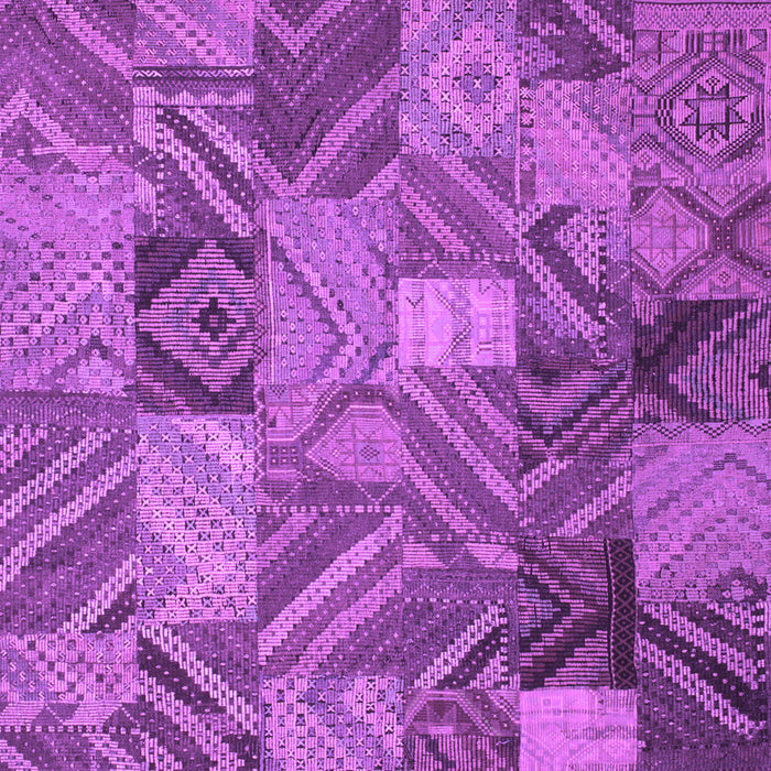Abstract Purple Contemporary Rug, con752pur