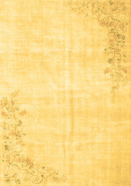 Abstract Brown Contemporary Rug, con753brn