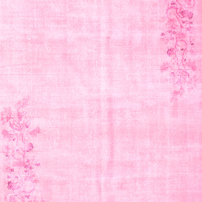 Abstract Pink Contemporary Rug, con753pnk