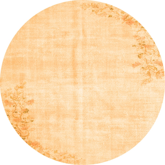 Machine Washable Abstract Orange Contemporary Area Rugs, wshcon753org