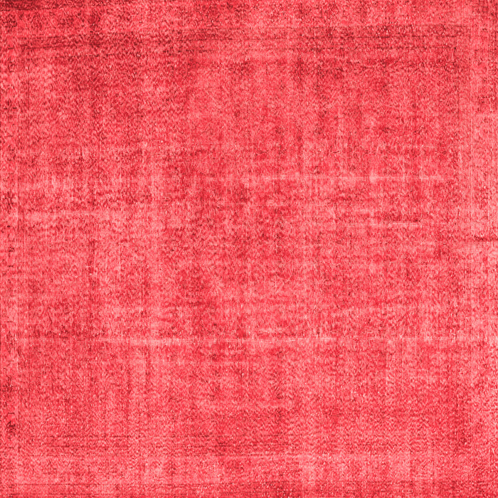 Machine Washable Abstract Red Contemporary Rug, wshcon754red