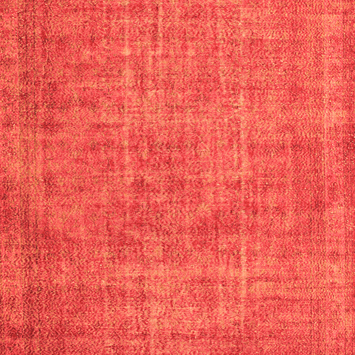 Abstract Orange Contemporary Rug, con754org