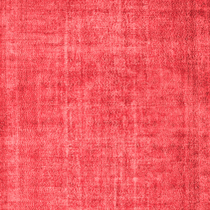 Machine Washable Abstract Red Contemporary Rug, wshcon754red