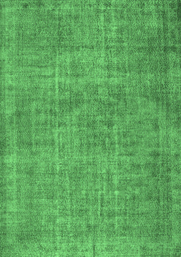 Abstract Emerald Green Contemporary Rug, con754emgrn