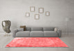 Contemporary Red Washable Rugs