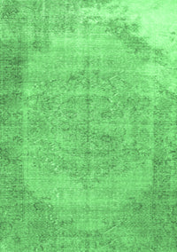 Abstract Emerald Green Contemporary Rug, con755emgrn