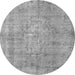 Machine Washable Persian Gray Bohemian Rug, wshcon756gry