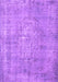 Machine Washable Persian Purple Bohemian Area Rugs, wshcon756pur