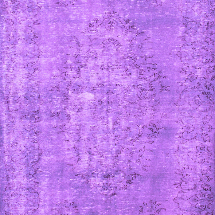 Machine Washable Persian Purple Bohemian Area Rugs, wshcon756pur