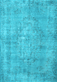 Persian Light Blue Bohemian Rug, con756lblu